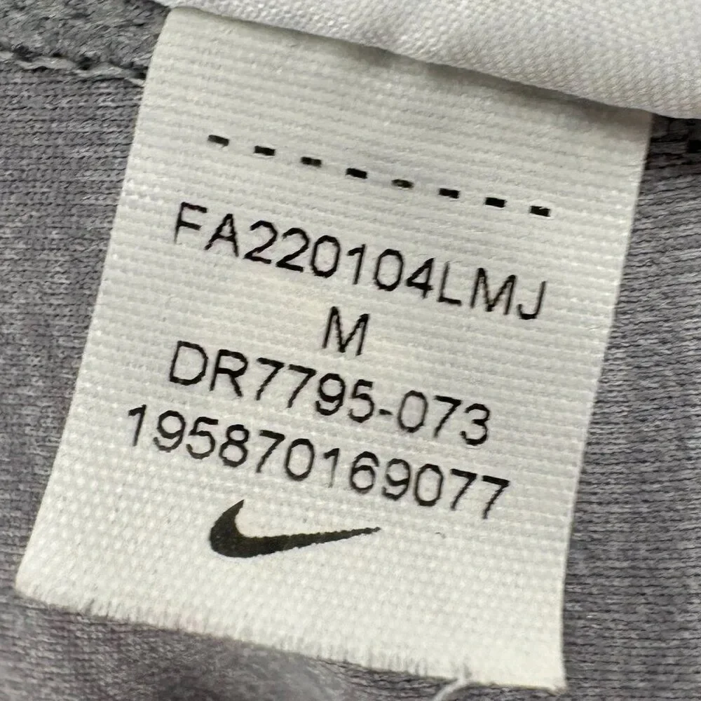 Nike Yoga Dri-Fit Sports Bra Tank Top Gray Medium DR7795-073